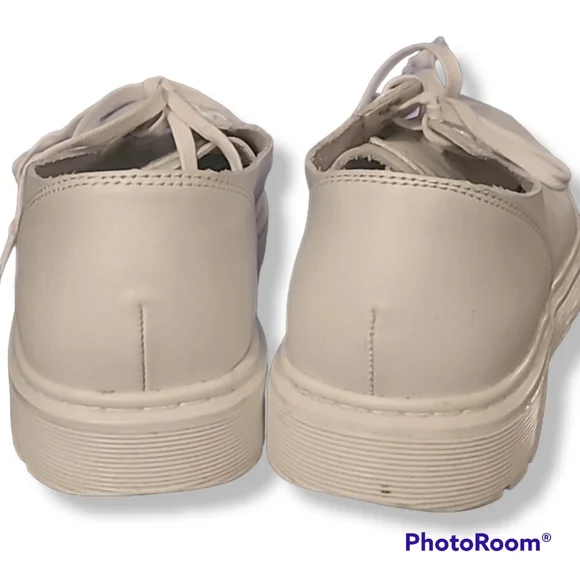 Dr. Martens Dante Venice White Leather Sneakers - Picture 6 of 13